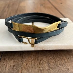 Leather Wrap Bracelet